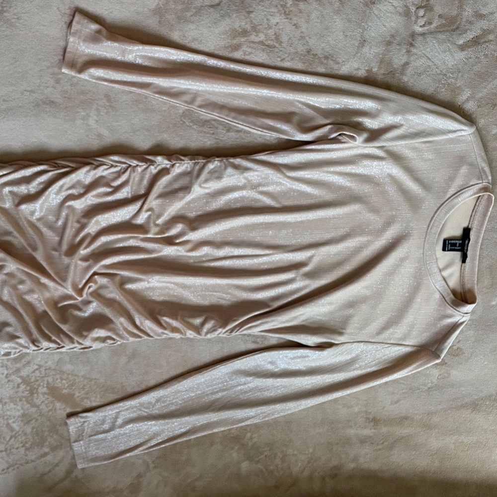 Forever 21 Midi dress, Sparkly with long sleeves